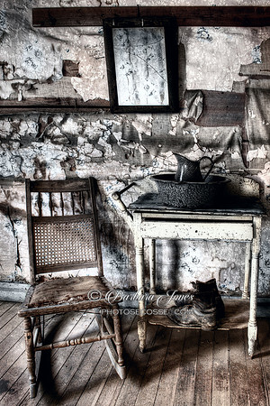 Garnet Ghost Town interior, Montana, USA