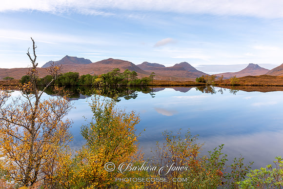 Inverpolly Hills Autumn Drumrunie Scotland