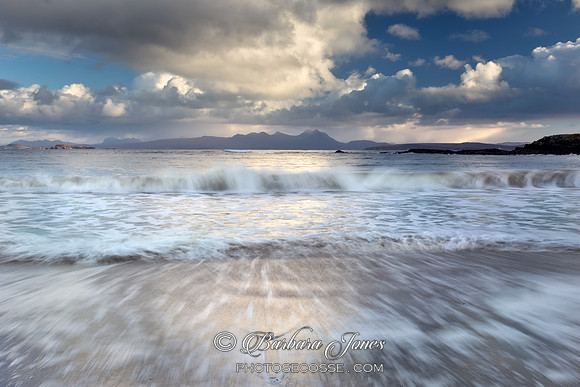 Mellon Udrigle Shimmering Light Wester Ross Scotland.