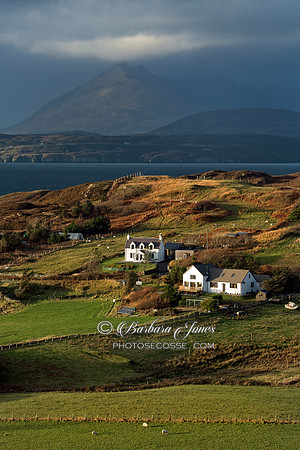 Tarskavaig Autumn Light Skye  Scotland.